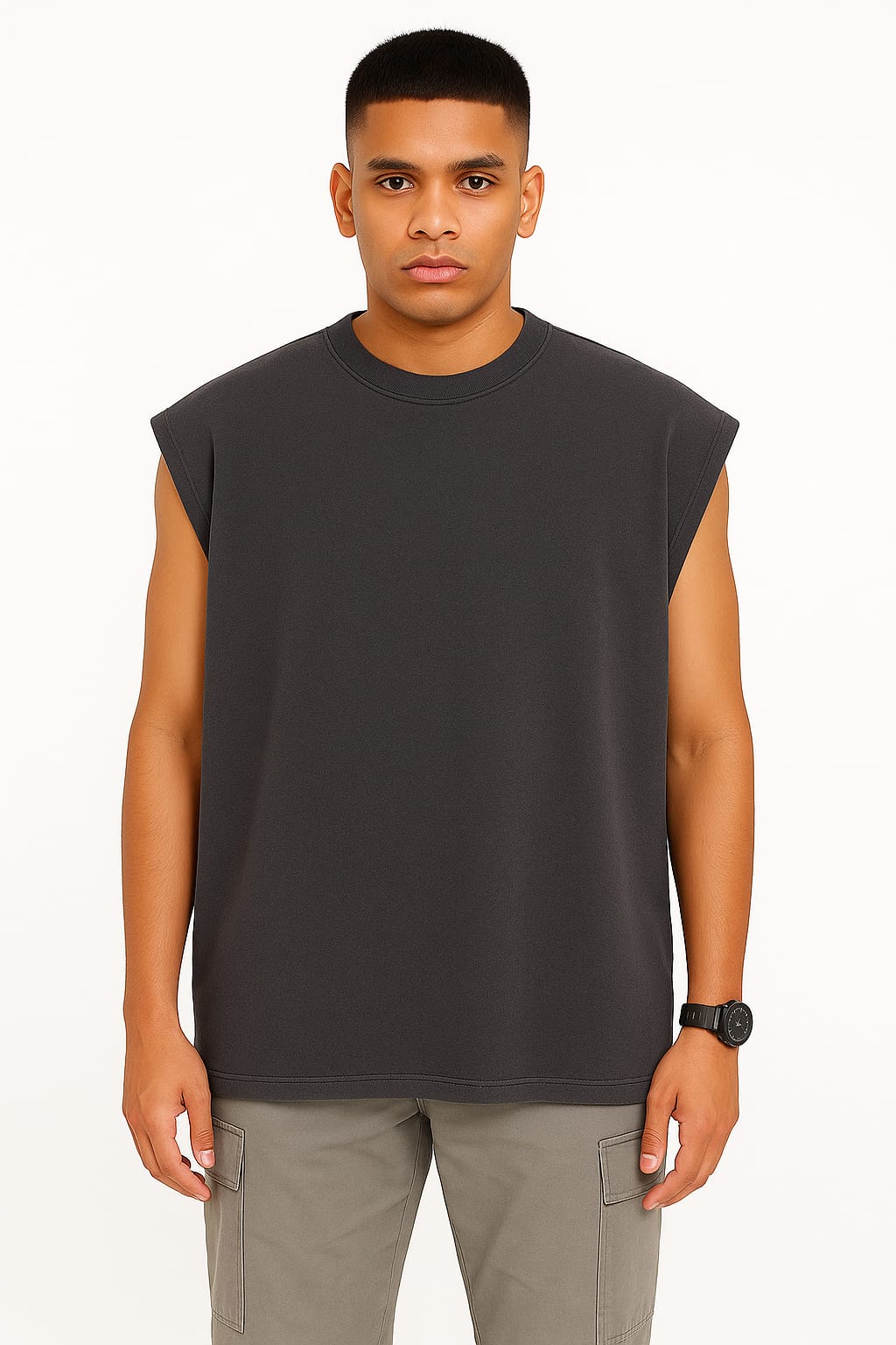 OVERSIZED TANK TOP